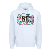 White floral cna certified nursing assistant Premium Hoodie - RanaPortraitStore