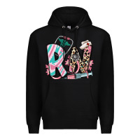 Black floral rn registered nurse Premium Hoodie - RanaPortraitStore