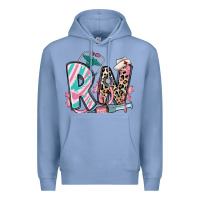 Colony Blue floral rn registered nurse Premium Hoodie - RanaPortraitStore