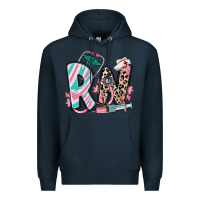 Navy floral rn registered nurse Premium Hoodie - RanaPortraitStore