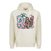 Oatmeal Heather floral rn registered nurse Premium Hoodie - RanaPortraitStore