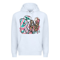 White floral rn registered nurse Premium Hoodie - RanaPortraitStore