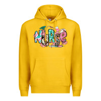 Lemon floral nurse Premium Hoodie - RanaPortraitStore