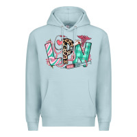 Blue Mist floral lpn licensed practical nurse Premium Hoodie - RanaPortraitStore