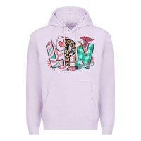 Lilac floral lpn licensed practical nurse Premium Hoodie - RanaPortraitStore