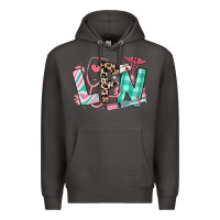 Smoke floral lpn licensed practical nurse Premium Hoodie - RanaPortraitStore