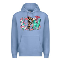 Colony Blue floral lpn licensed practical nurse Premium Hoodie - RanaPortraitStore