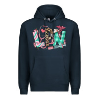 Navy floral lpn licensed practical nurse Premium Hoodie - RanaPortraitStore