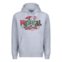 Heather Grey medical assistant Premium Hoodie - RanaPortraitStore