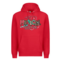 Red medical assistant Premium Hoodie - RanaPortraitStore