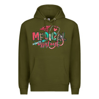 Army Green medical assistant Premium Hoodie - RanaPortraitStore
