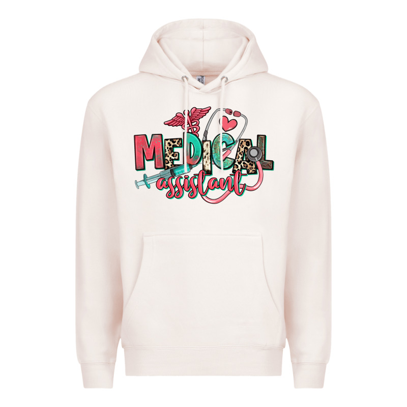 Medical Assistant Premium Hoodie by RanaPortraitStore | Teevron