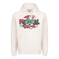Pale Pink medical assistant Premium Hoodie - RanaPortraitStore