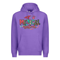 Purple medical assistant Premium Hoodie - RanaPortraitStore