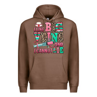 Chestnut i like big veins and i cannot lie Premium Hoodie - RanaPortraitStore