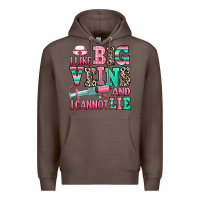 Coffee i like big veins and i cannot lie Premium Hoodie - RanaPortraitStore