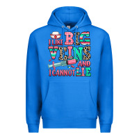 True Royal i like big veins and i cannot lie Premium Hoodie - RanaPortraitStore