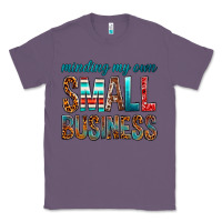 Lavender Minding My Own Small Business Classic Tee - BundleAndBundleShop