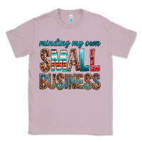 Lilac Minding My Own Small Business Classic Tee - BundleAndBundleShop