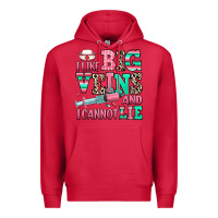 Cardinal i like big veins and i cannot lie Premium Hoodie - RanaPortraitStore