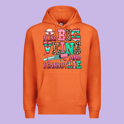 I Like Big Veins And I Cannot Lie Premium Hoodie Designed By Ranaportraitstore