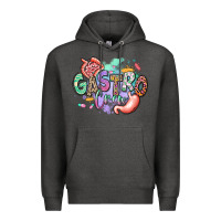 Charcoal Heather gastro crew Premium Hoodie - RanaPortraitStore