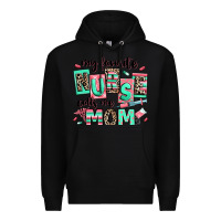Black my favorite nurse calls me mom Premium Hoodie - RanaPortraitStore