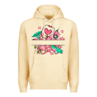 Pina Colada nurse flowers custom name design Premium Hoodie - RanaPortraitStore