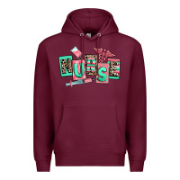Burgundy nurse Premium Hoodie - RanaPortraitStore