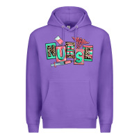 Purple nurse Premium Hoodie - RanaPortraitStore