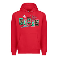 Red nurse Premium Hoodie - RanaPortraitStore