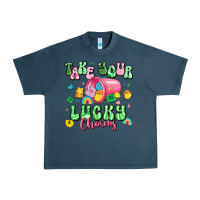 Midnight Navy take your lucky charms st patricks Urban Heavy Tee - Artiststas