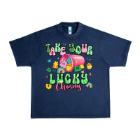 Navy take your lucky charms st patricks Urban Heavy Tee - Artiststas