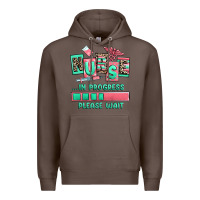 Coffee nurse in progress please wait Premium Hoodie - RanaPortraitStore