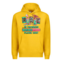 Lemon nurse in progress please wait Premium Hoodie - RanaPortraitStore