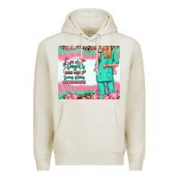 Oatmeal Heather not all angels have wings blonde nurse Premium Hoodie - RanaPortraitStore