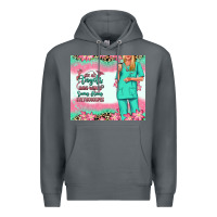 Rock not all angels have wings blonde nurse Premium Hoodie - RanaPortraitStore
