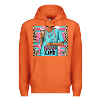 Carrot nurse life afro woman Premium Hoodie - RanaPortraitStore