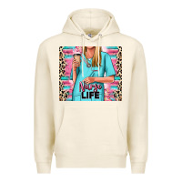 Tofu nurse life blonde woman Premium Hoodie - RanaPortraitStore