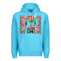 Ocean Blue nurse life blonde woman Premium Hoodie - RanaPortraitStore