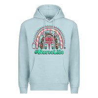 Blue Mist nurse life rainbow Premium Hoodie - RanaPortraitStore
