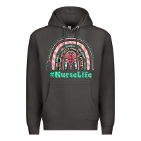 Nurse Life Rainbow Premium Hoodie | Teevron