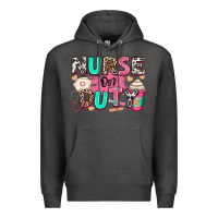 Charcoal Heather nurse on duty Premium Hoodie - RanaPortraitStore