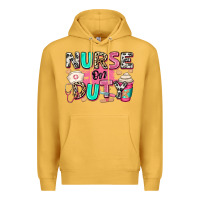 Mustard nurse on duty Premium Hoodie - RanaPortraitStore