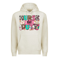 Oatmeal Heather nurse on duty Premium Hoodie - RanaPortraitStore