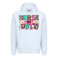 White nurse on duty Premium Hoodie - RanaPortraitStore