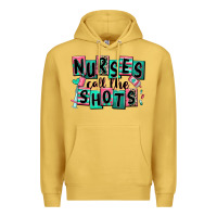 Nurses Call The Shots Premium Hoodie | Teevron
