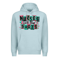 Blue Mist nurses call the shots Premium Hoodie - RanaPortraitStore