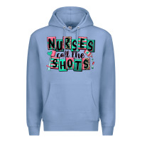Colony Blue nurses call the shots Premium Hoodie - RanaPortraitStore