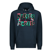 Navy nurses call the shots Premium Hoodie - RanaPortraitStore